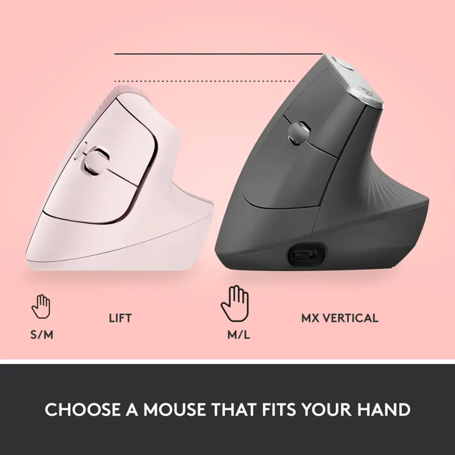Choose a mouse that fits your hand.