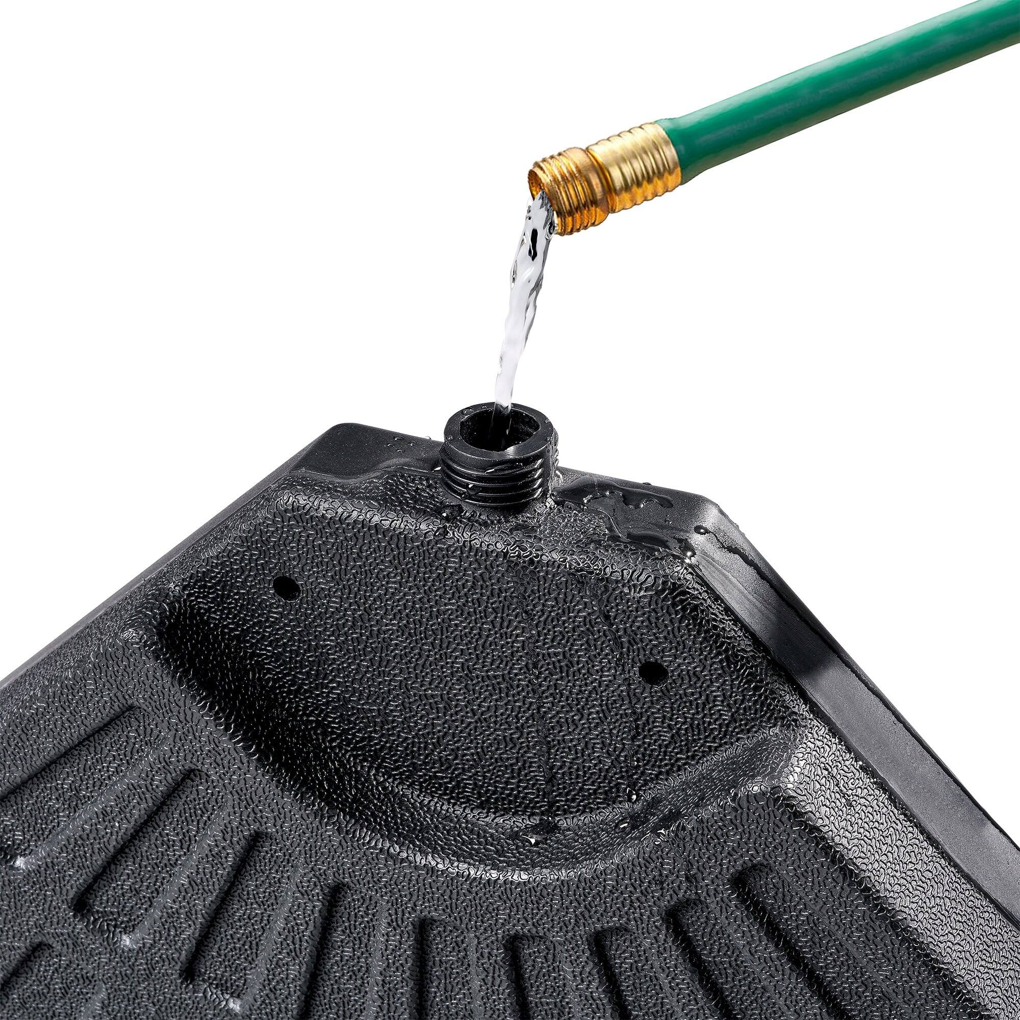 Alt View 1. Vecelo - Heavy-Duty 4-Panel Fillable Patio Umbrella Base, Outdoor Stand for Cantilever & Offset Umbrellas.