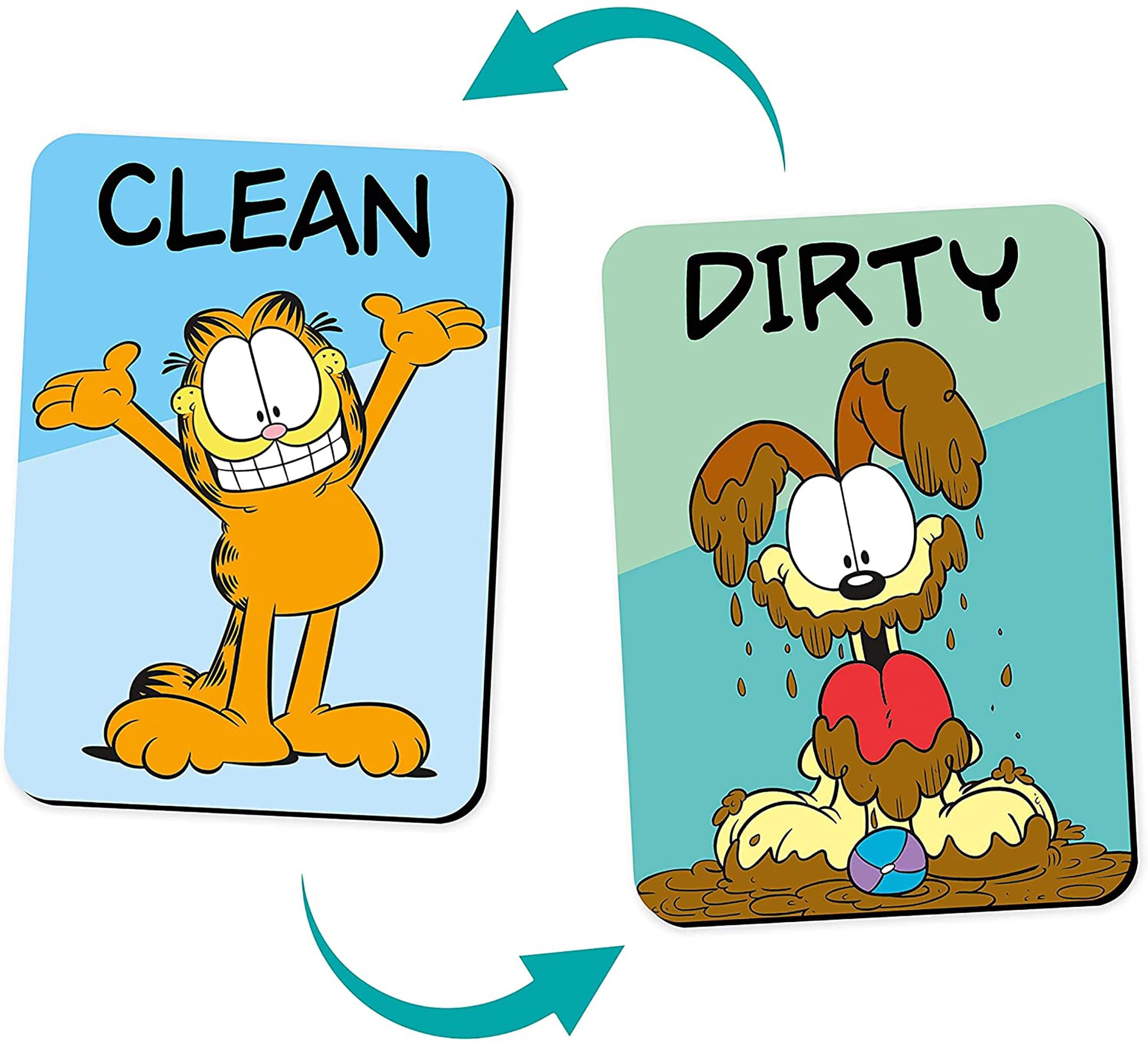 NMR Distribution - Garfield Double Sided Dishwasher Magnet - Blue
