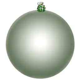 Vickerman - 10" Shiny Ball UV Drilled - Frosty Mint