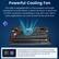 Powerful Cooling Fan
The radio is equipped with a more powerful and larger cooling fan to avoid reboot or abnormal touch or abnormal function caused by overheating or long-term use. With it, many applications can work smooth at the same time.
Simple setting for the cooling fan in this APP, For example, it automatically turns on when the CPU temperature exceeds 70°C and off when it drops below 70°C. You can also manually control the switch.