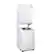 Alt View 11. GE - 3.6 Cu. Ft. Stackable Electric Dryer with Portable - White.