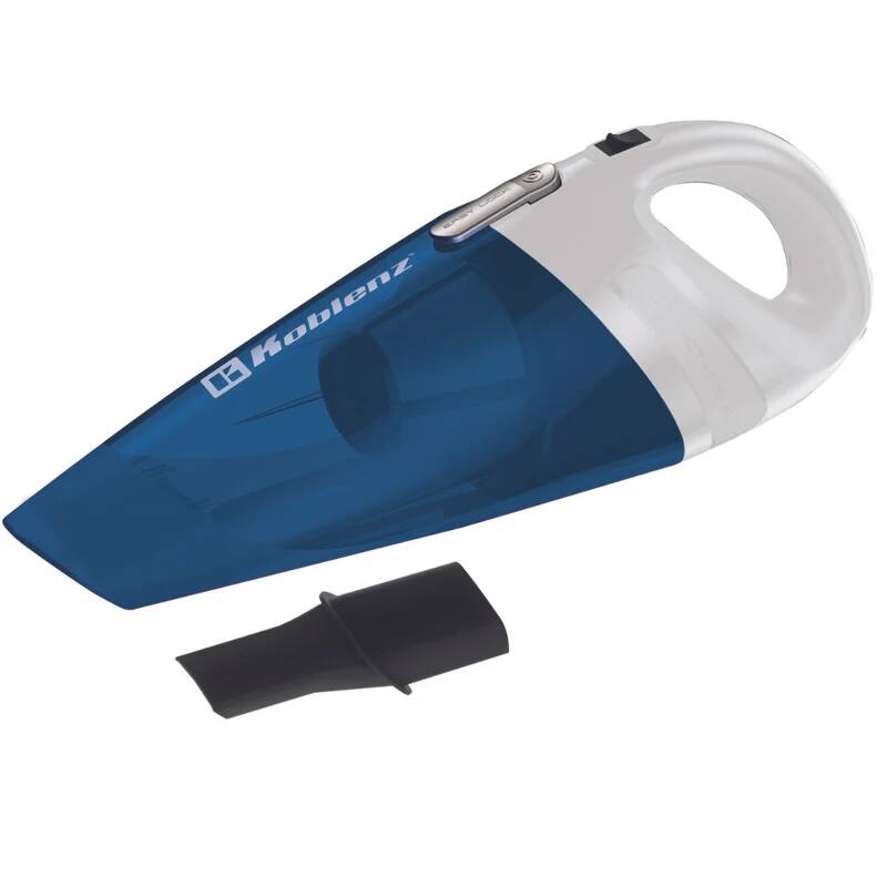 Front. Koblenz - Koblenz Handheld Vacuum With 400-Watt Motor Exceptional At Picking Up Pet Hairs - Blue/White.