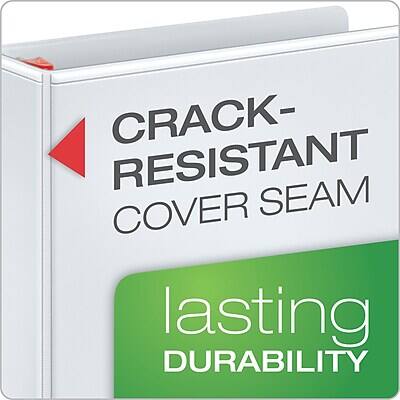 CRACK-RESISTANT COVER SEAM  
lasting DURABILITY