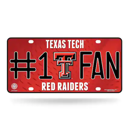TEXAS TECH
#1 T FAN
RED RAIDERS
RICO INDUSTRIES, INC.
TAG EXPRESS
MTF360801