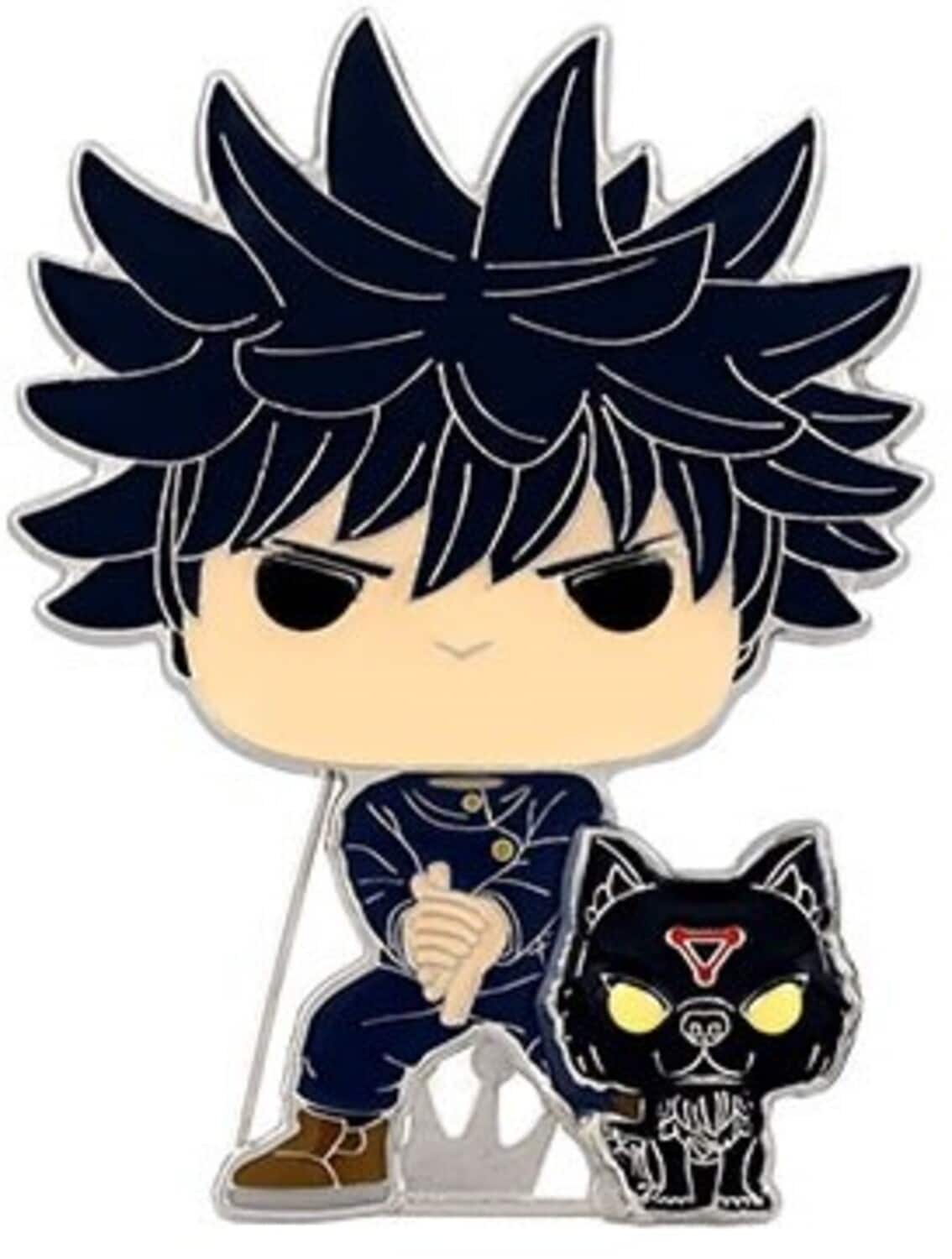 LOUNGEFLY FUNKO PINS ANIME: Jujutsu Kaisen - Megumi Fushiguro - APPAREL - Multicolor