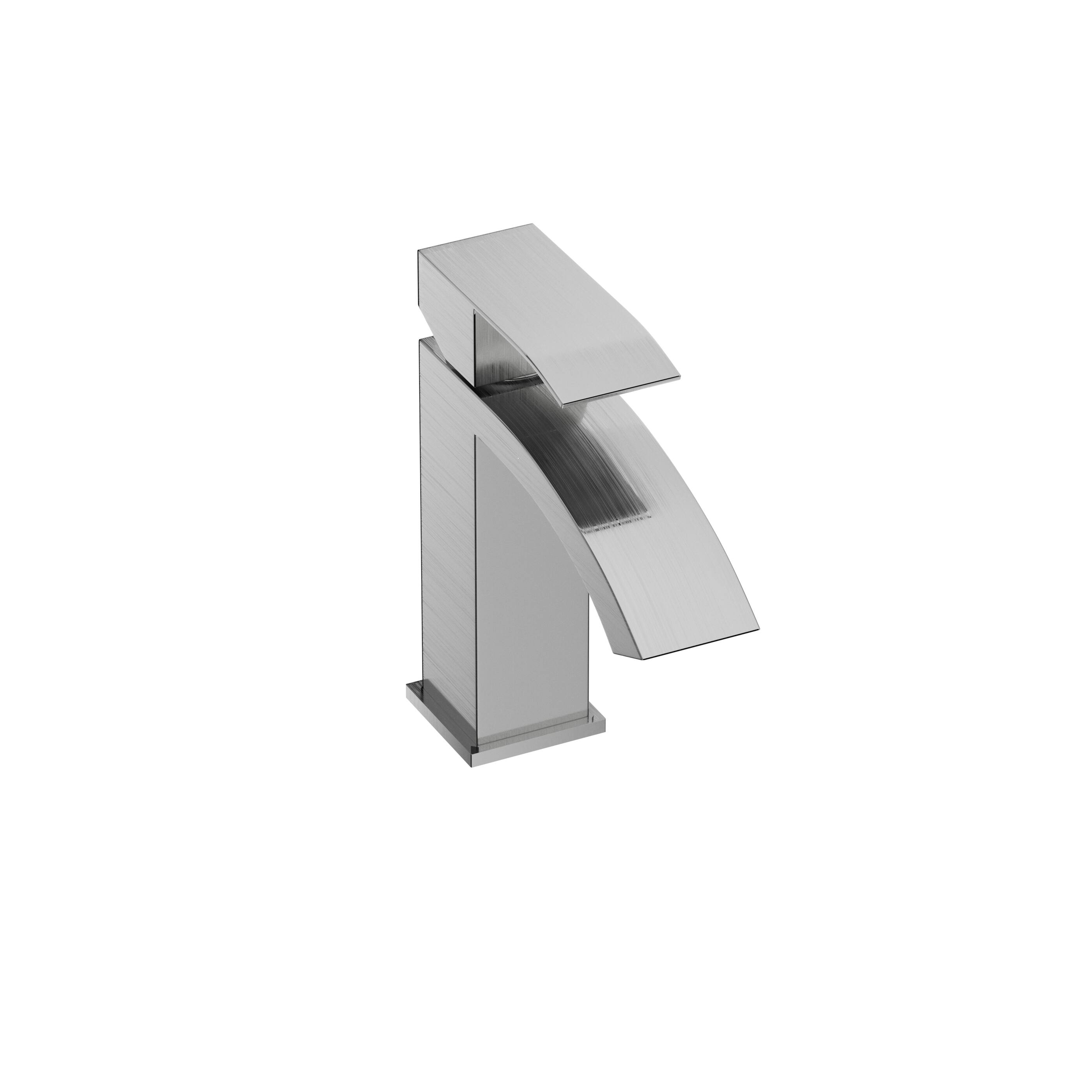 Alt View 2. Bothwa Home - Bothwa Home BF-HD1203-BN 6 - Inch Idris Single Handle Bathroom Faucet in Brushed Nickel Finish - Brushed Nickel.