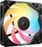 Alt View 9. CORSAIR - RS120-R ARGB 120mm PWM Reverse Case Fans Triple Pack - Black.