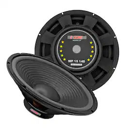 5 CORE - 15 Inch Subwoofer 450 Watt Car Audio Sub Woofer 4 Ohm w Deep Bass Replacement Loud Speaker - Black