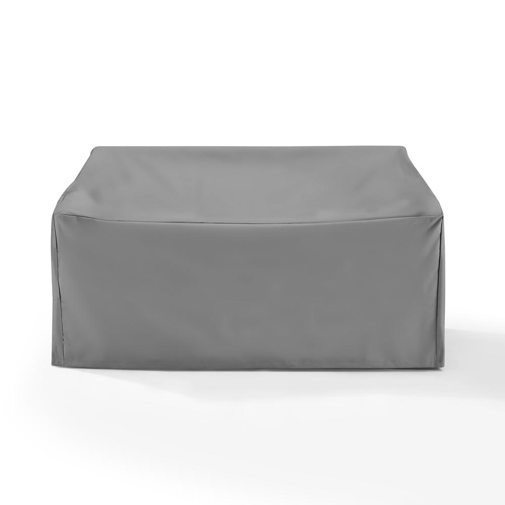 Left. Crosley Furniture - Outdoor Loveseat Furniture Cover - Gray.