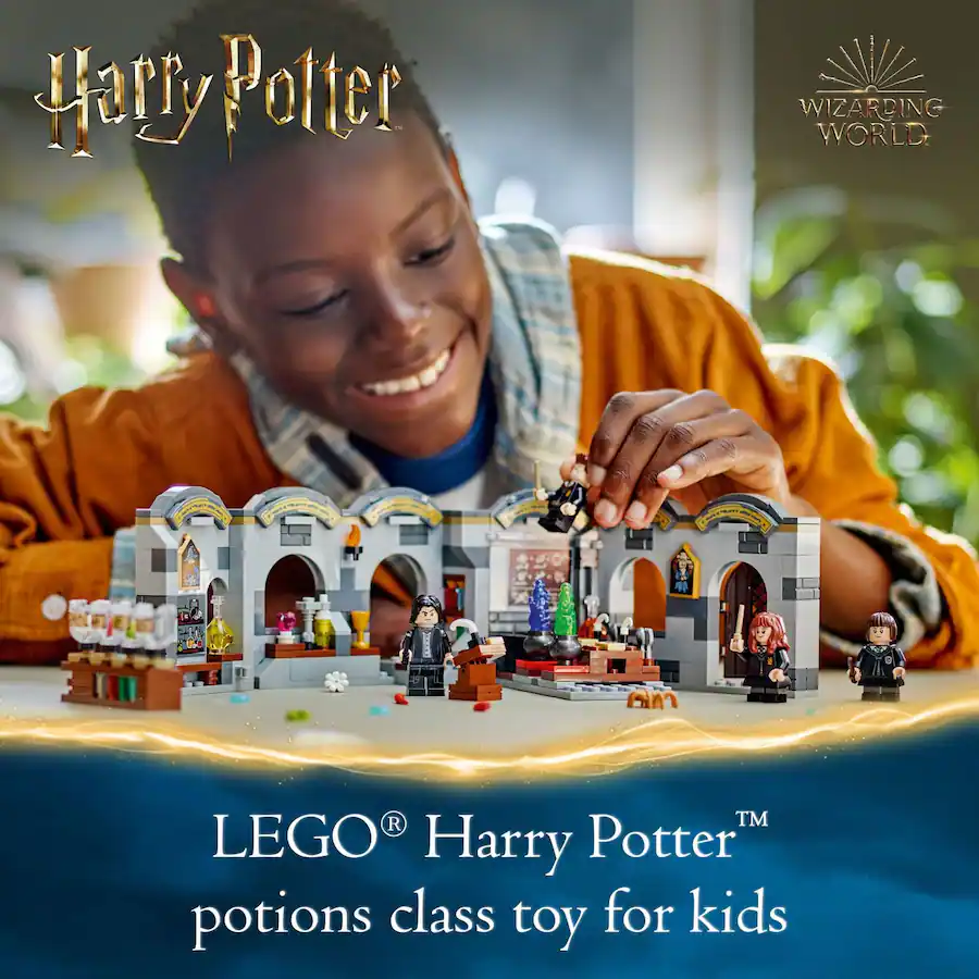 LEGO Harry Potter Hogwarts Castle: Potions Class Building Toy