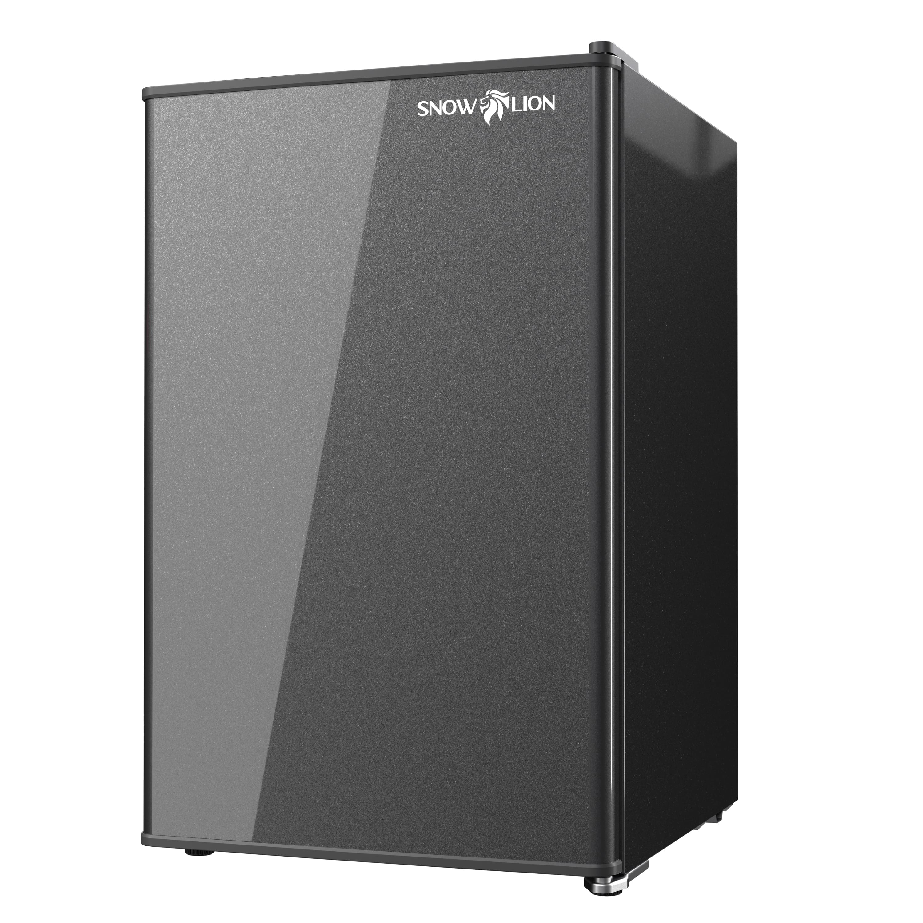 ProMounts - Snowlion 65L /2.3 cu ft Solid Door Mini Fridge – Freestanding, Under-Counter Design - Black