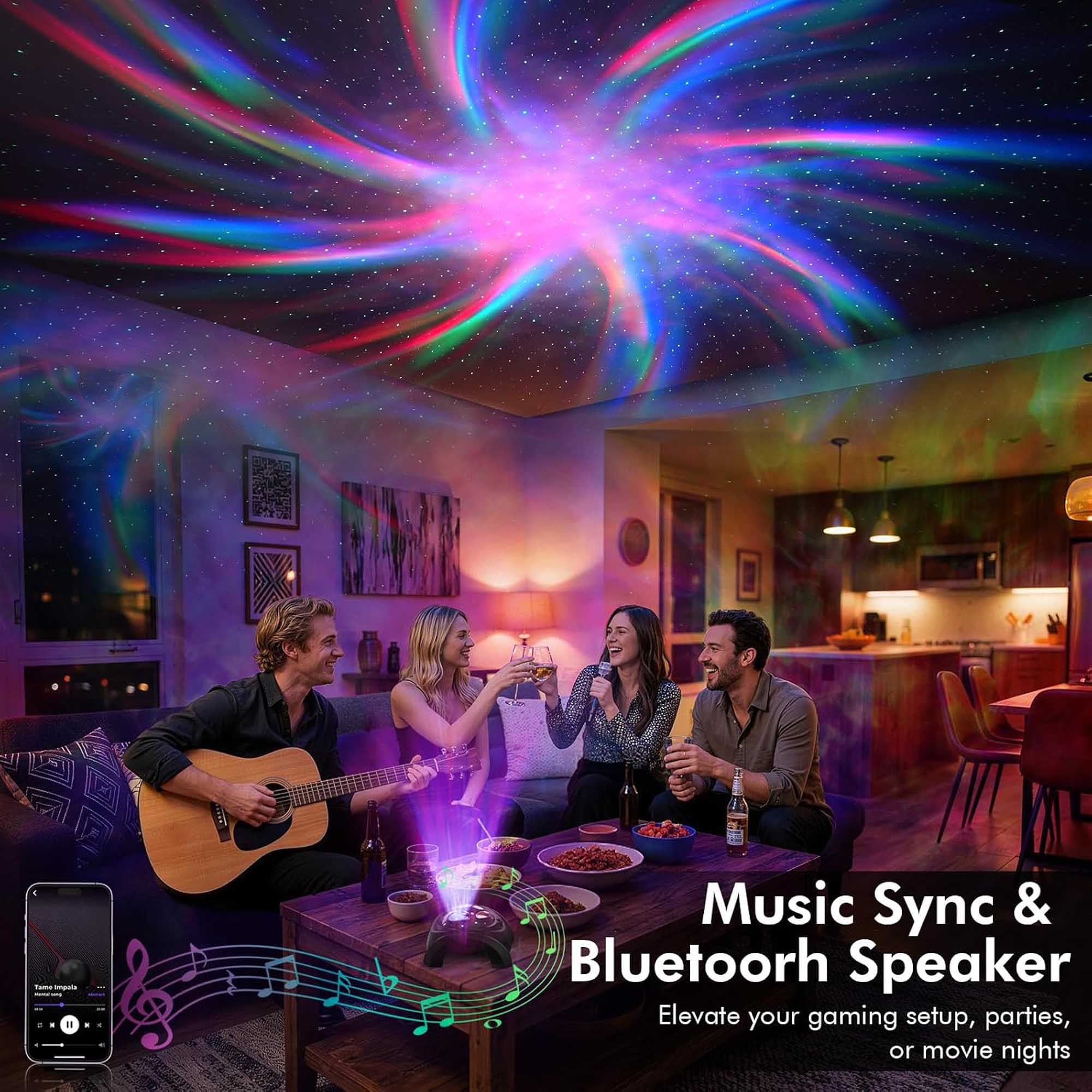 the impala TOTAL I I II .  
Music Sync & Bluetooth Speaker  
Elevate your gaming setup, parties, or movie nights