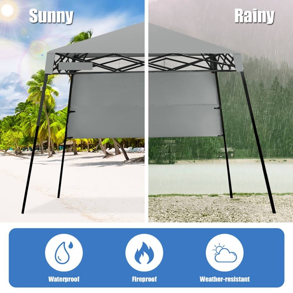 Sunny  
Rainy  

Waterproof  
Fireproof  
Weather-resistant