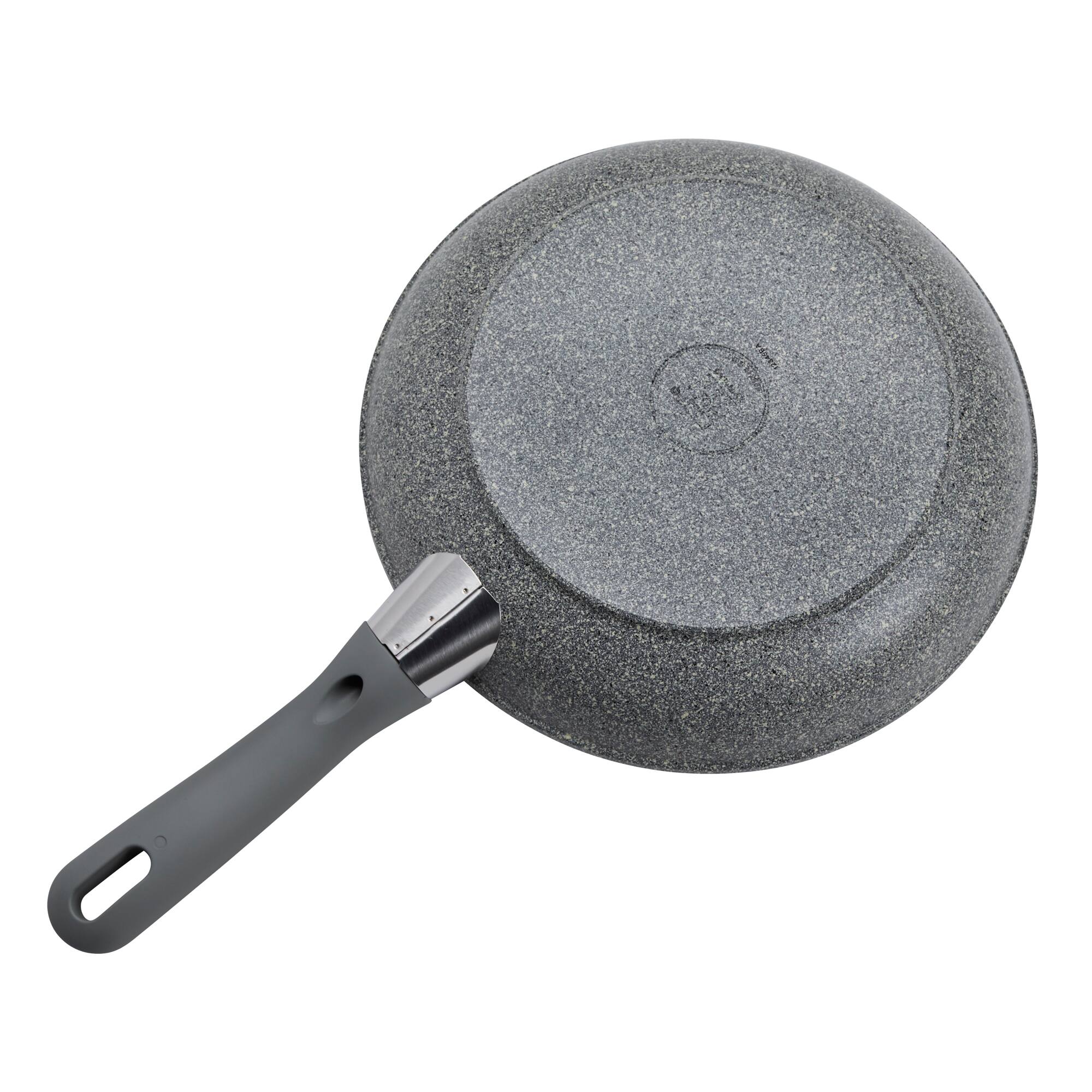 Alt View 2. ZWILLING - ZWILLING Parma Plus Ceramic 10-inch Aluminum Ceramic Nonstick Fry Pan - Grey.