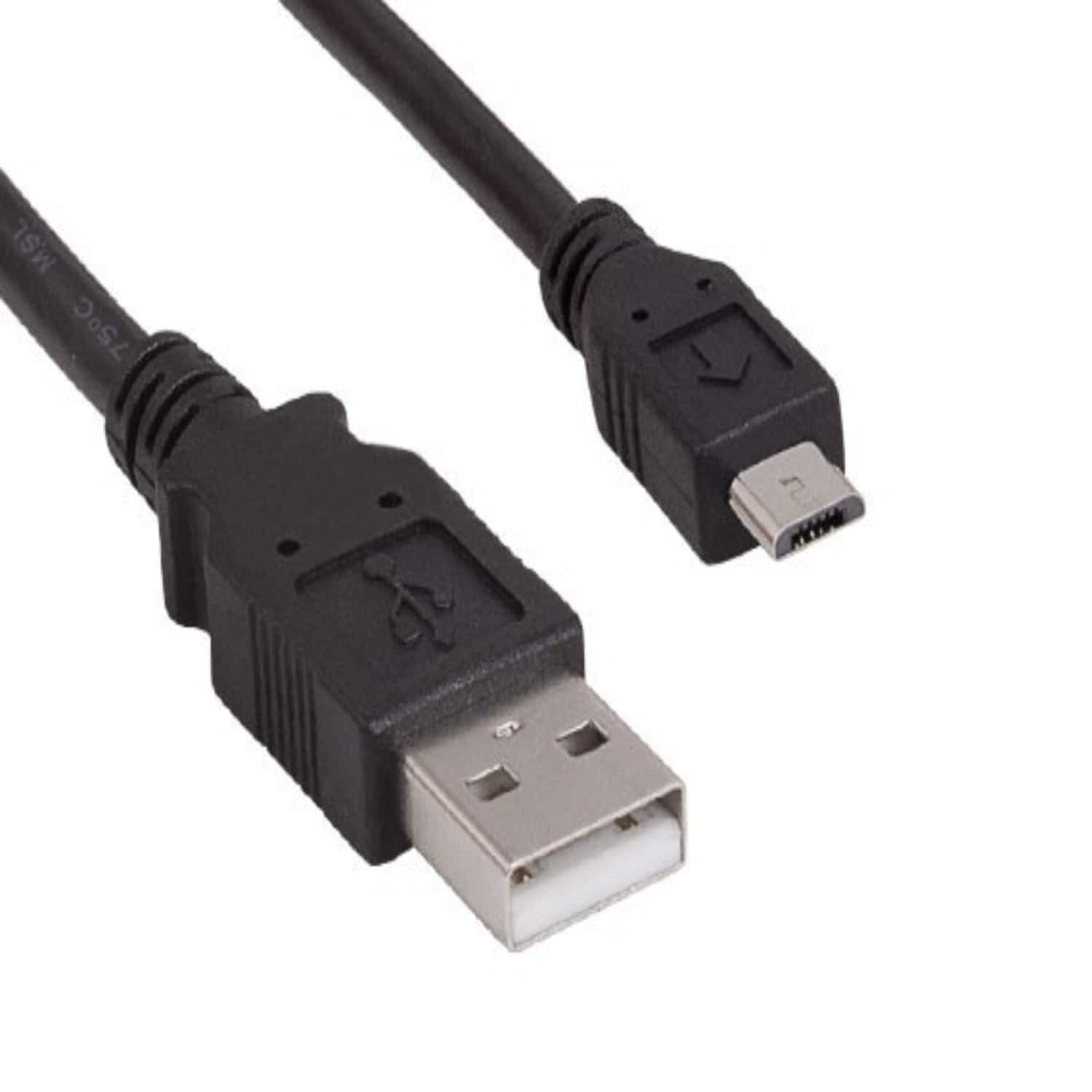 Sanoxy - 15ft USB 2.0 A Male to Micro B Male Cable - Black price history on PriceWatchPro