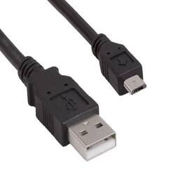 Sanoxy - 15ft USB 2.0 A Male to Micro B Male Cable - Black