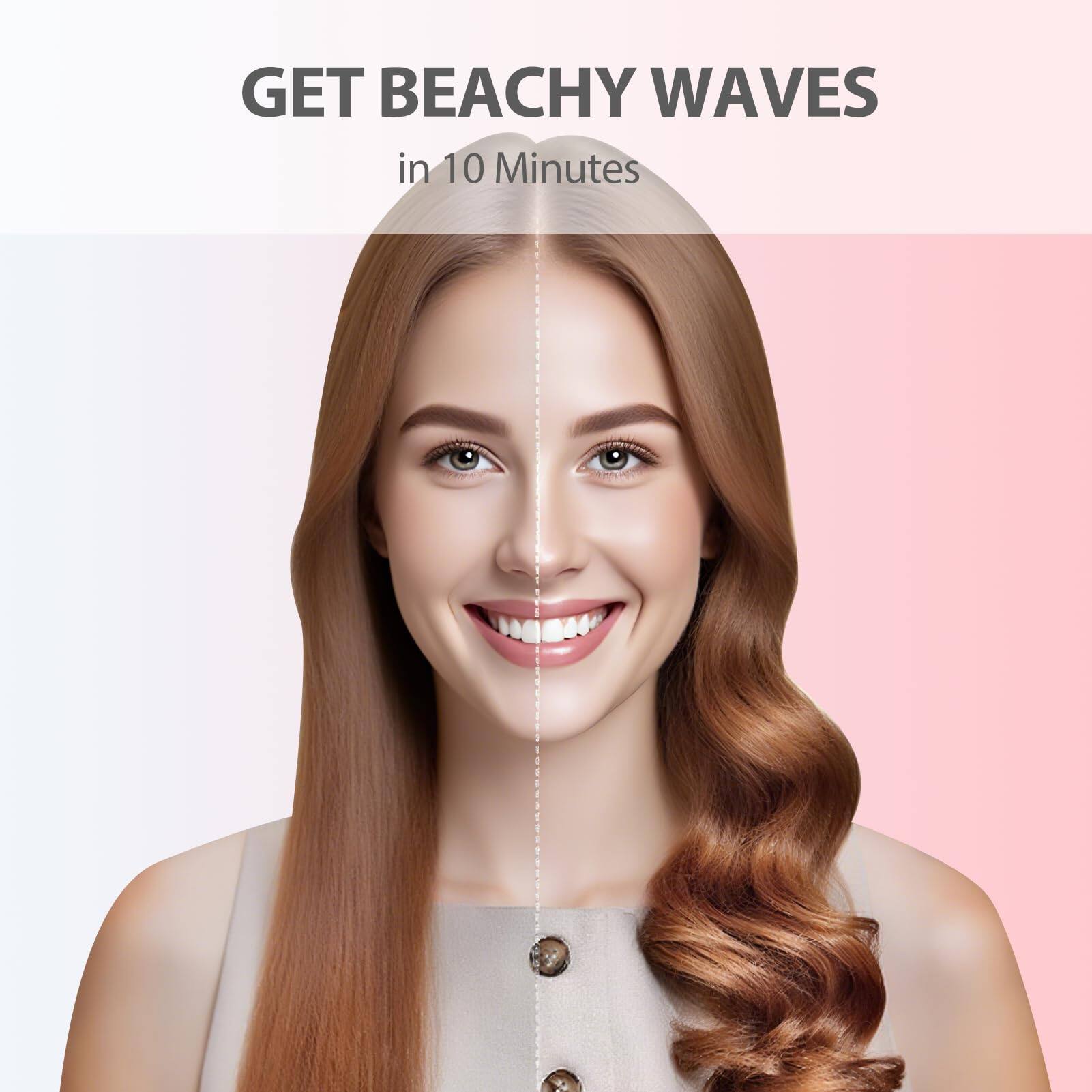 GET BEACHY WAVES  
in 10 Minutes