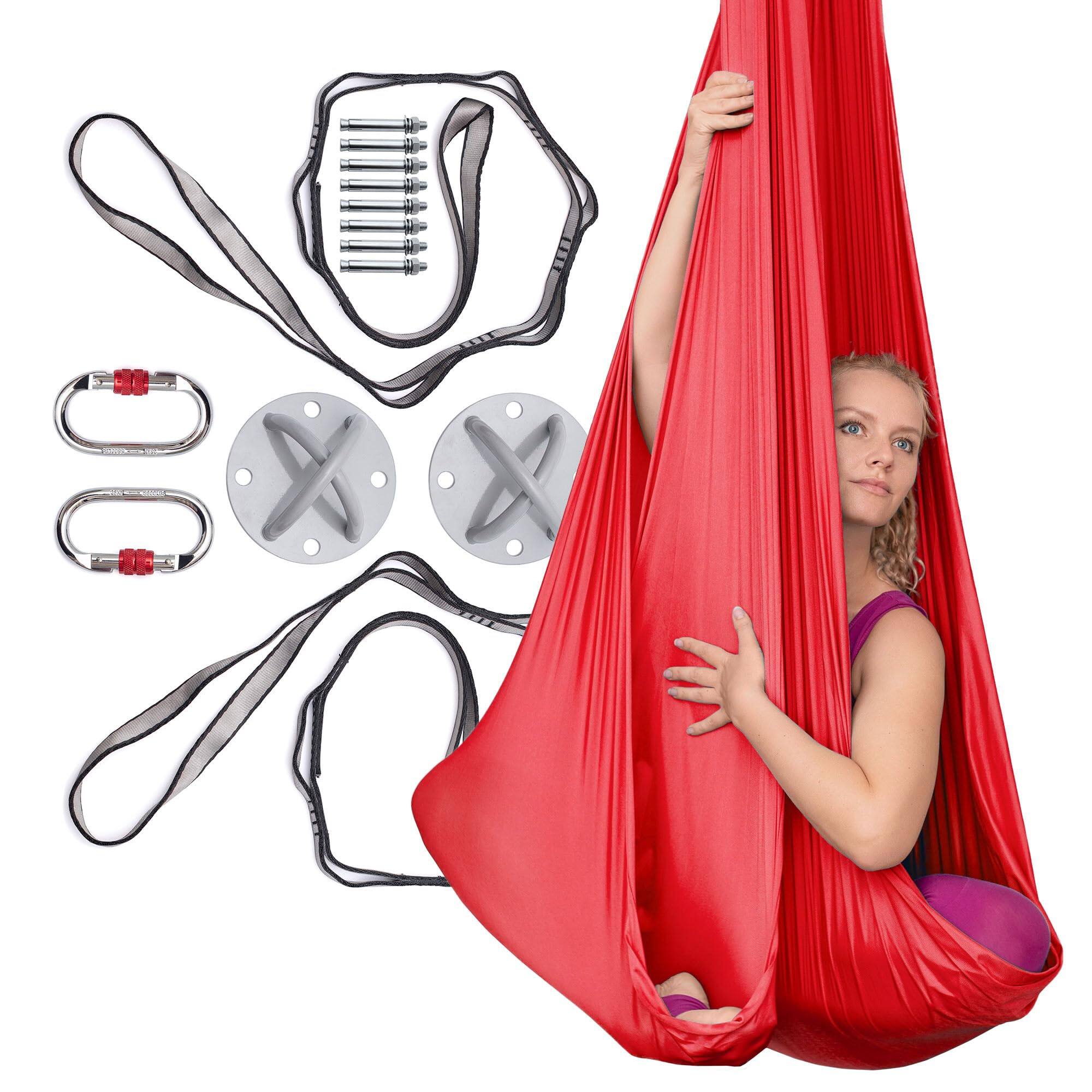 Aerial silk - Red - New