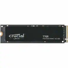Crucial by Micron
T705
PCIe Gen5 NVMe M.2 SSD