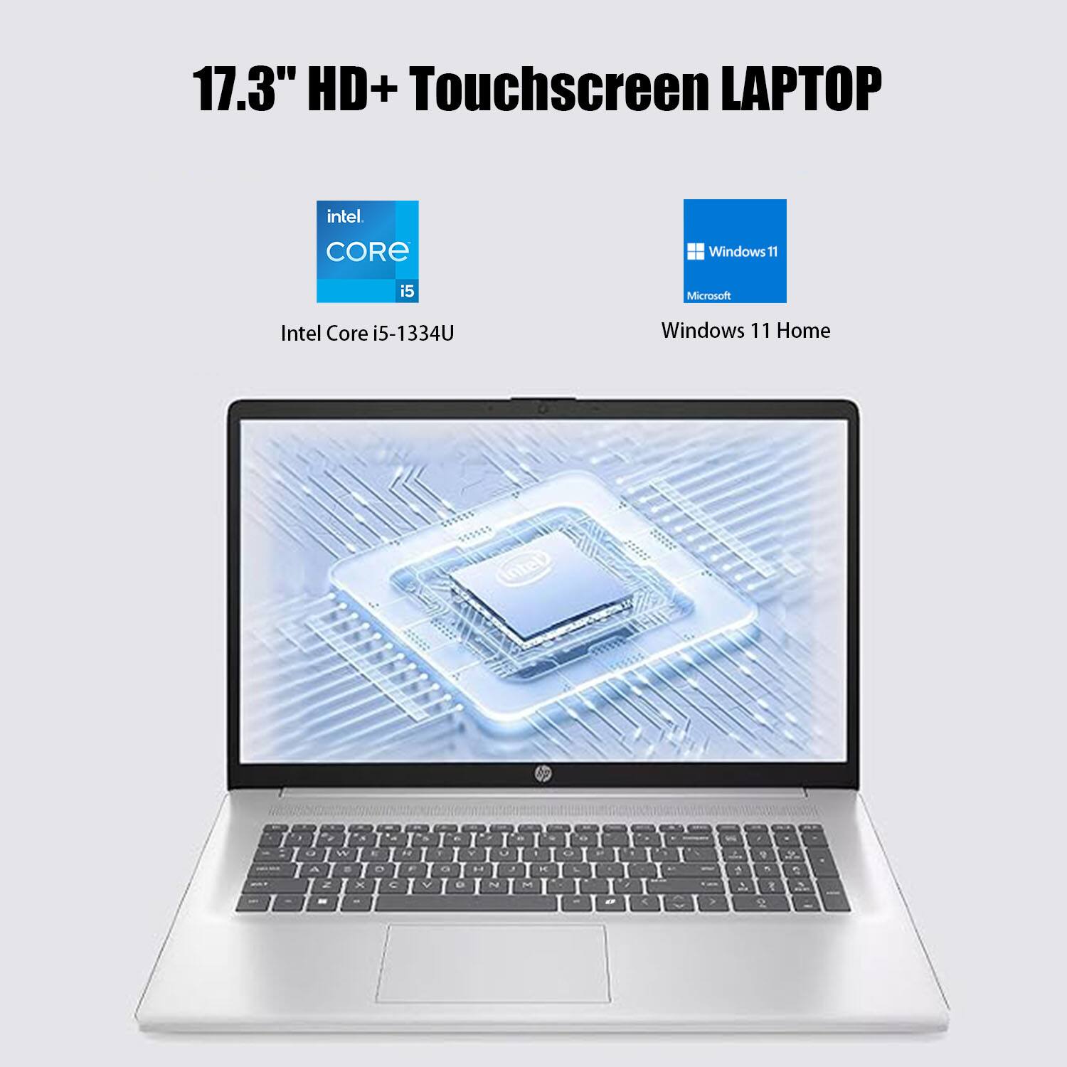 HP 17.3'' HD+ Touchscreen Laptop Intel Core i5 1334U 32GB RAM 1TB HP 17.3'' HD+ Touchscreen Laptop Intel Core i5 1334U 32GB RAM 1TB