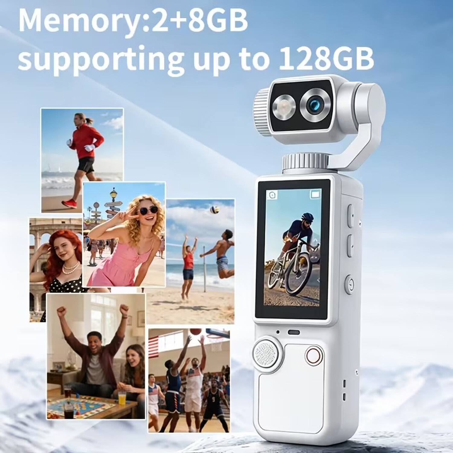 Memory: 2+8GB supporting up to 128GB