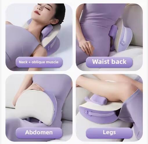 Neck + oblique muscle  
Waist back  
Abdomen  
Legs