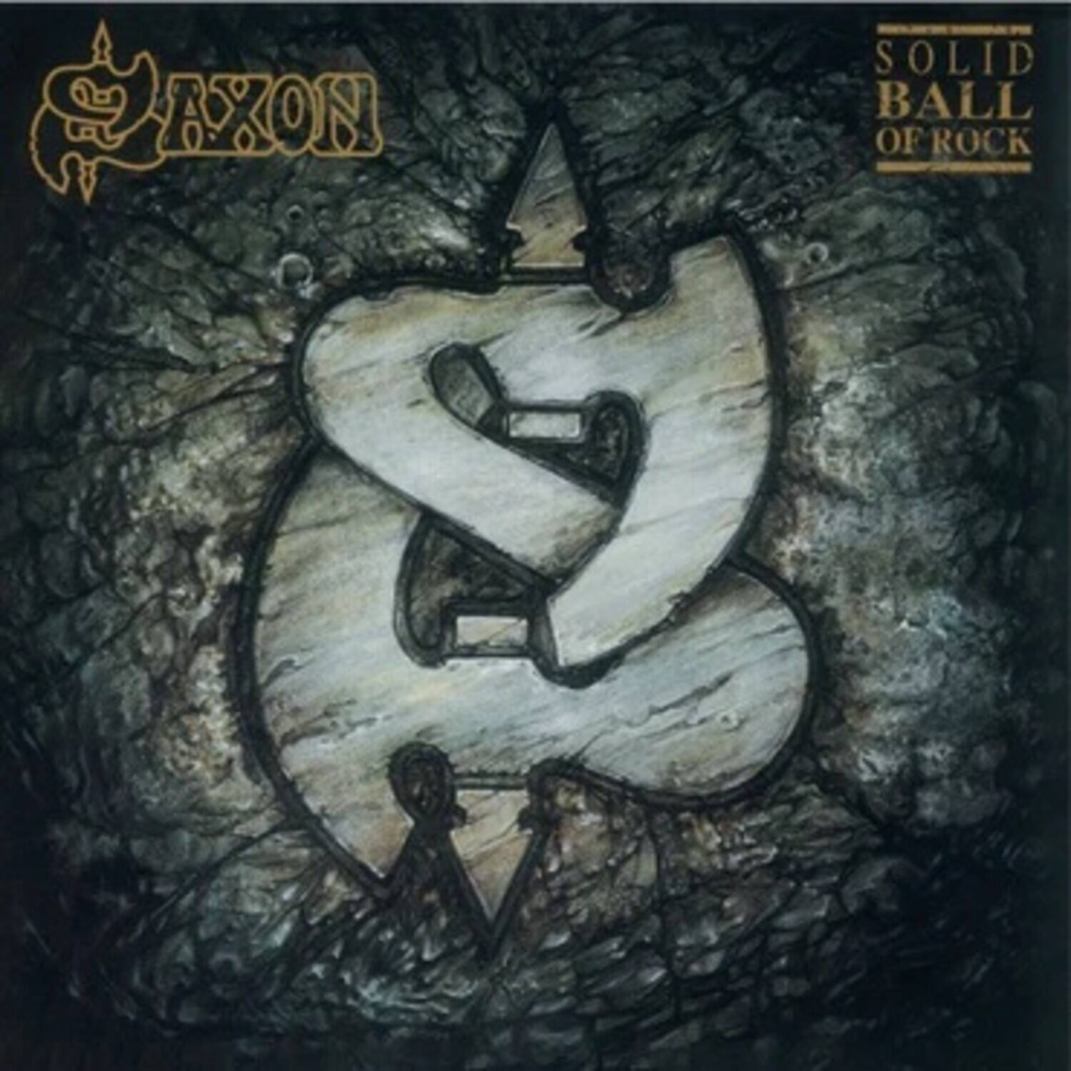 Saxon - Solid Ball Of Rock - Limited 180-Gram Silver Colored Vinyl - VINYL LP