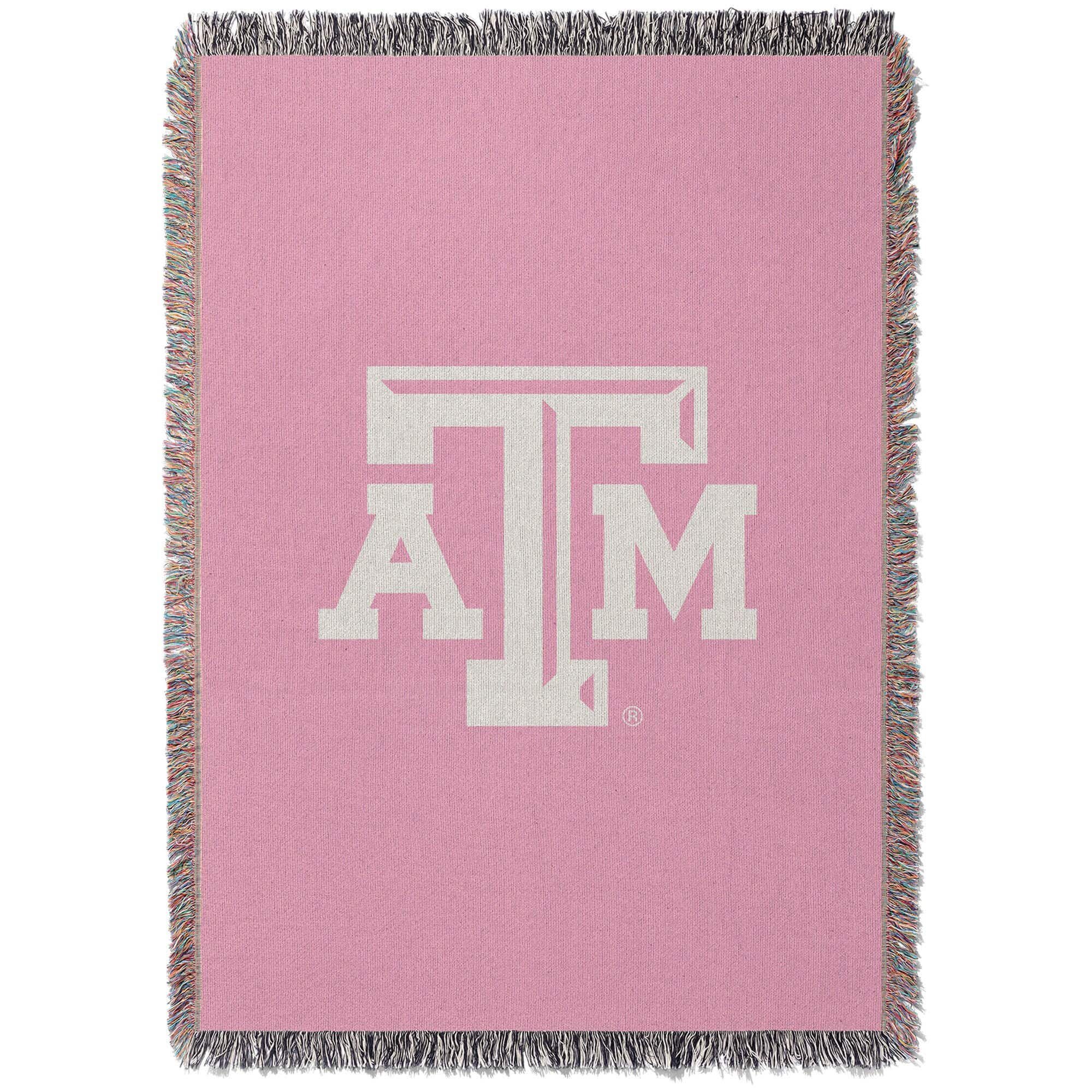 Chad & Jake - Texas A&M Aggies Woven Blanket - Pink