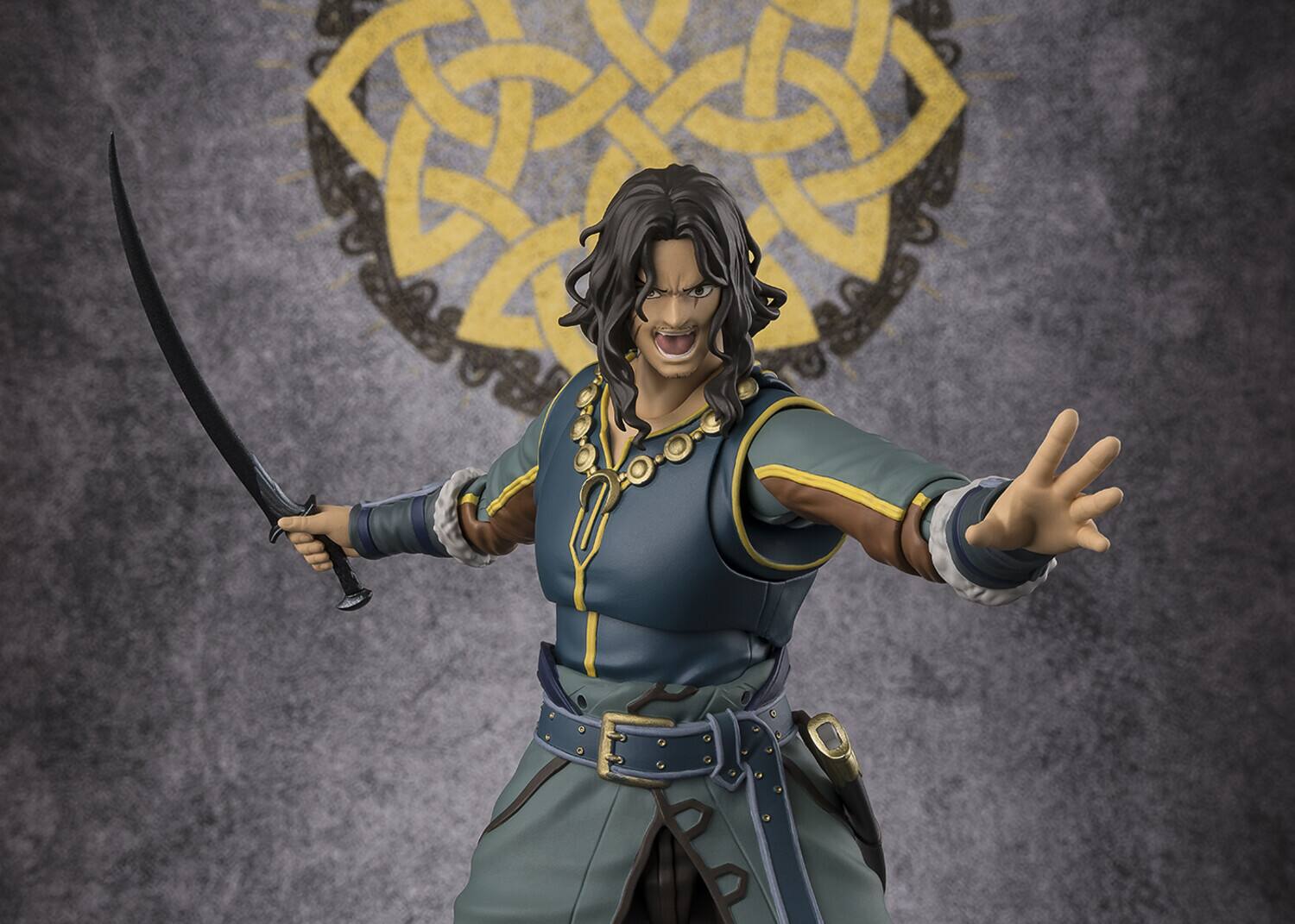 Alt View 4. Bandai - Tamashii Nations - The Lord of the Rings: The War of the Rohirrim - S.H.Figuarts - Wulf Action - Collectibles - Multicolor.