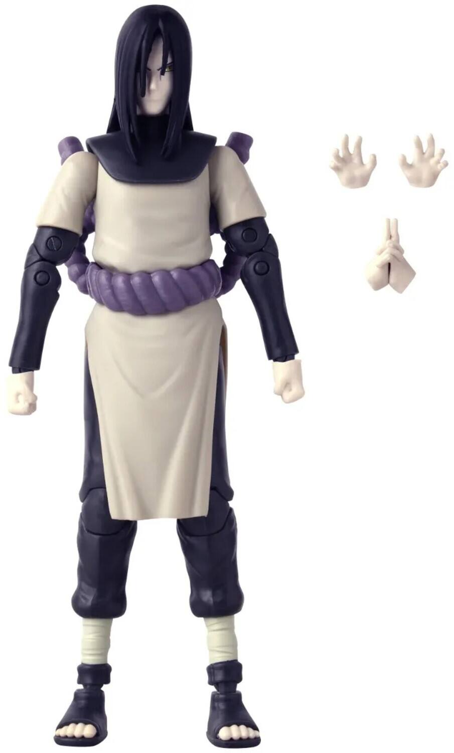 Front. Bandai - Bandai - Naruto - Anime Heroes - Orochimaru Action Figure   - COLLECTIBLES - Multicolor.