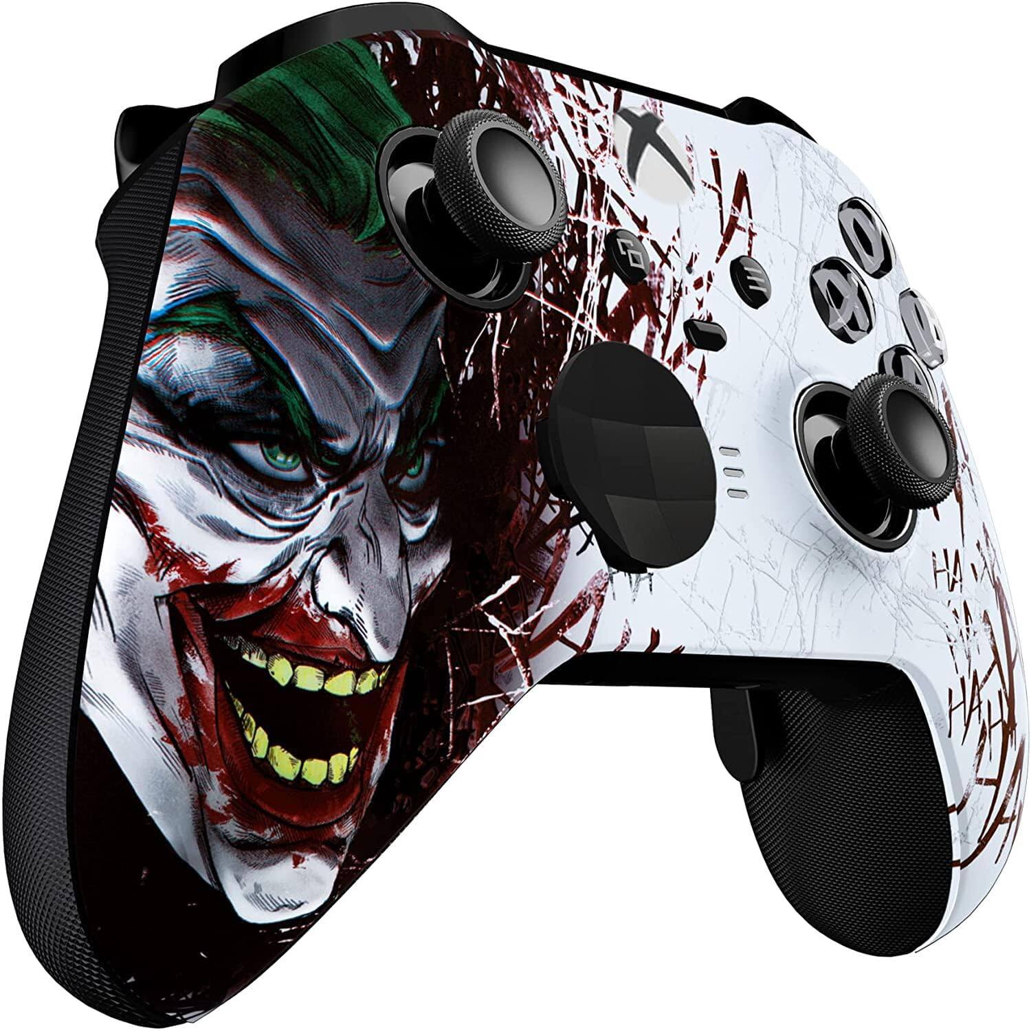 Left. Custom Controllerzz - Custom Elite Series 2 Wireless Controller for Xbox Series X, Xbox Series S, Xbox One - Jokester.