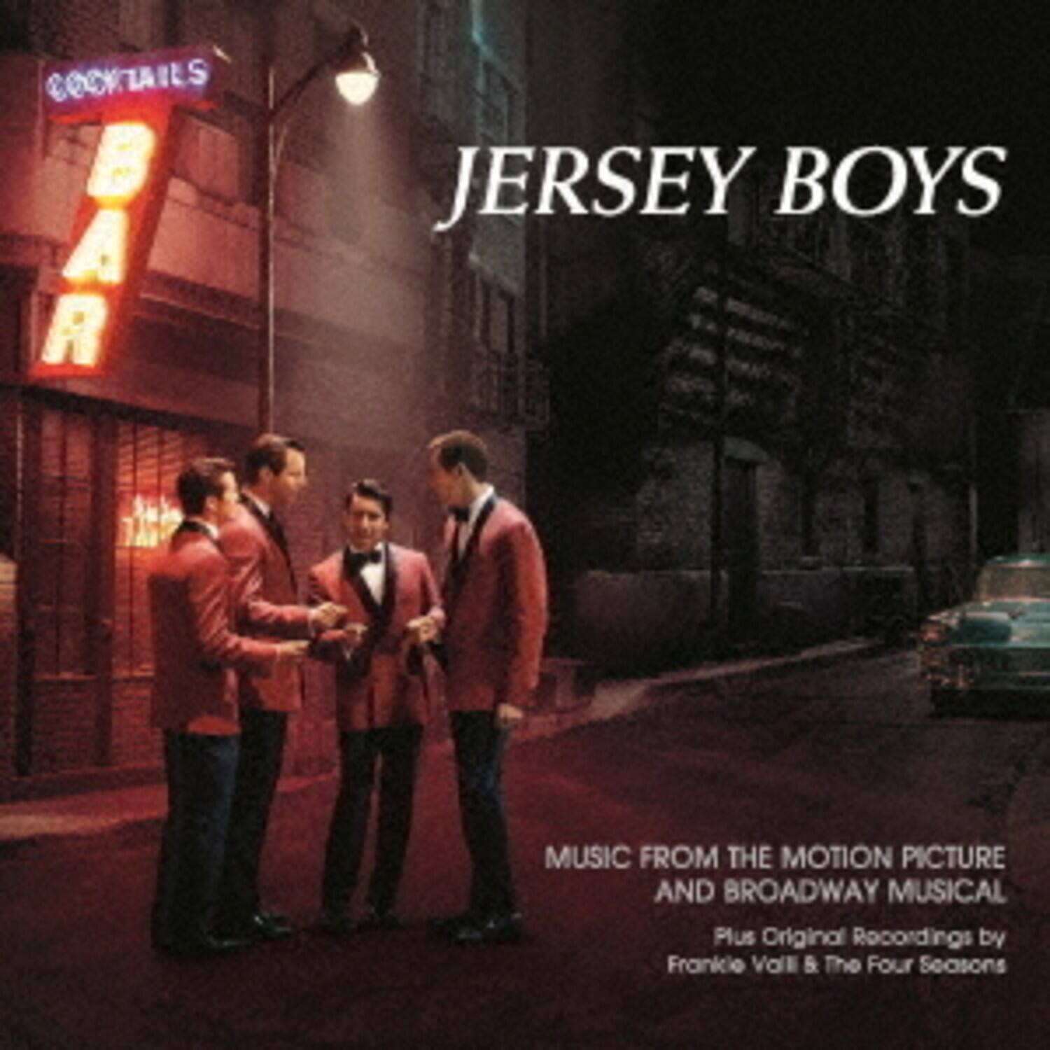 COCKTAILS BAR  
JERSEY BOYS  
MUSIC FROM THE MOTION PICTURE AND BROADWAY MUSICAL  
Plus Original Recordings by Frankie Valli & The Four Seasons