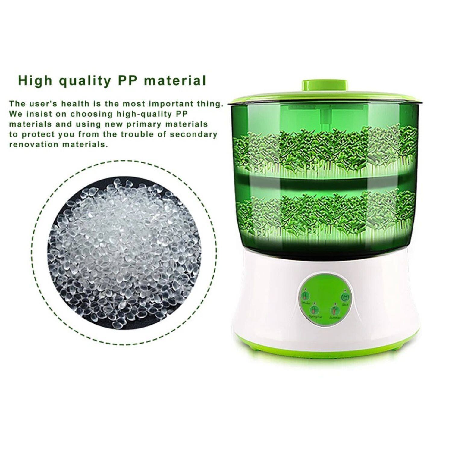 High quality PP material

The user's health is the most important thing. We insist on choosing high-quality PP materials and using new primary materials to protect you from the trouble of secondary renovation materials.