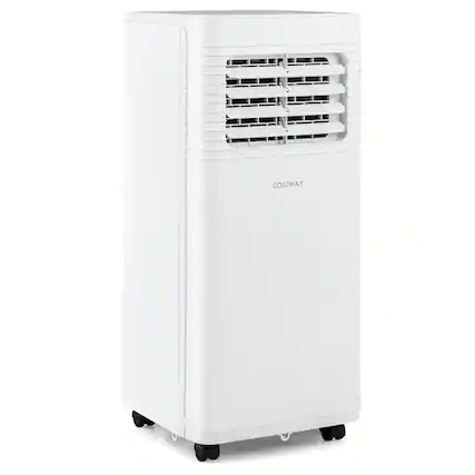 Front. Resenkos - Air Conditioner, Cooler,Portable Air Conditioner 8000/9000 BTU 3 in 1 AC Unit with Fan and Dehumidifier-9000 BTU - White.