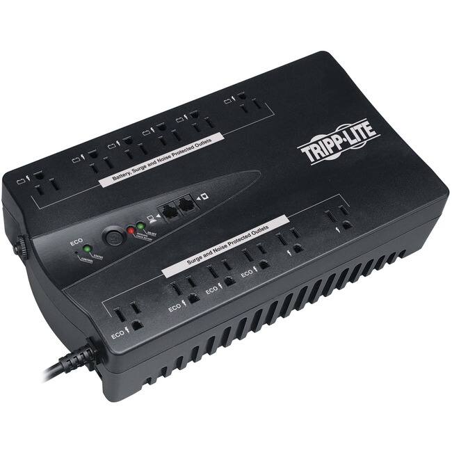 TRIPP-LITE  
Battery, Surge and Noise Protected Outlets  
Surge and Noise Protected Outlets  
ECO  
ECO  
ECO  
ECO