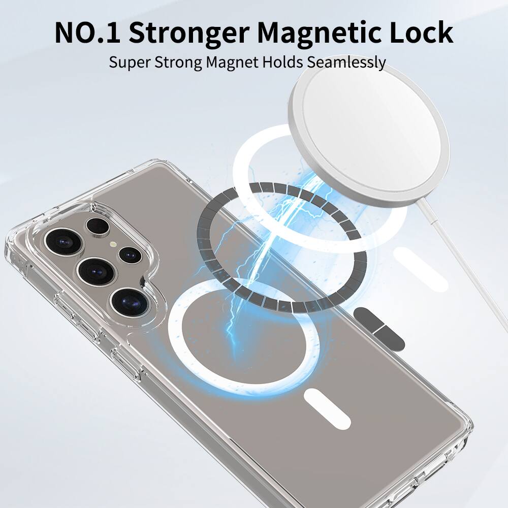 NO.1 Stronger Magnetic Lock  
Super Strong Magnet Holds Seamlessly