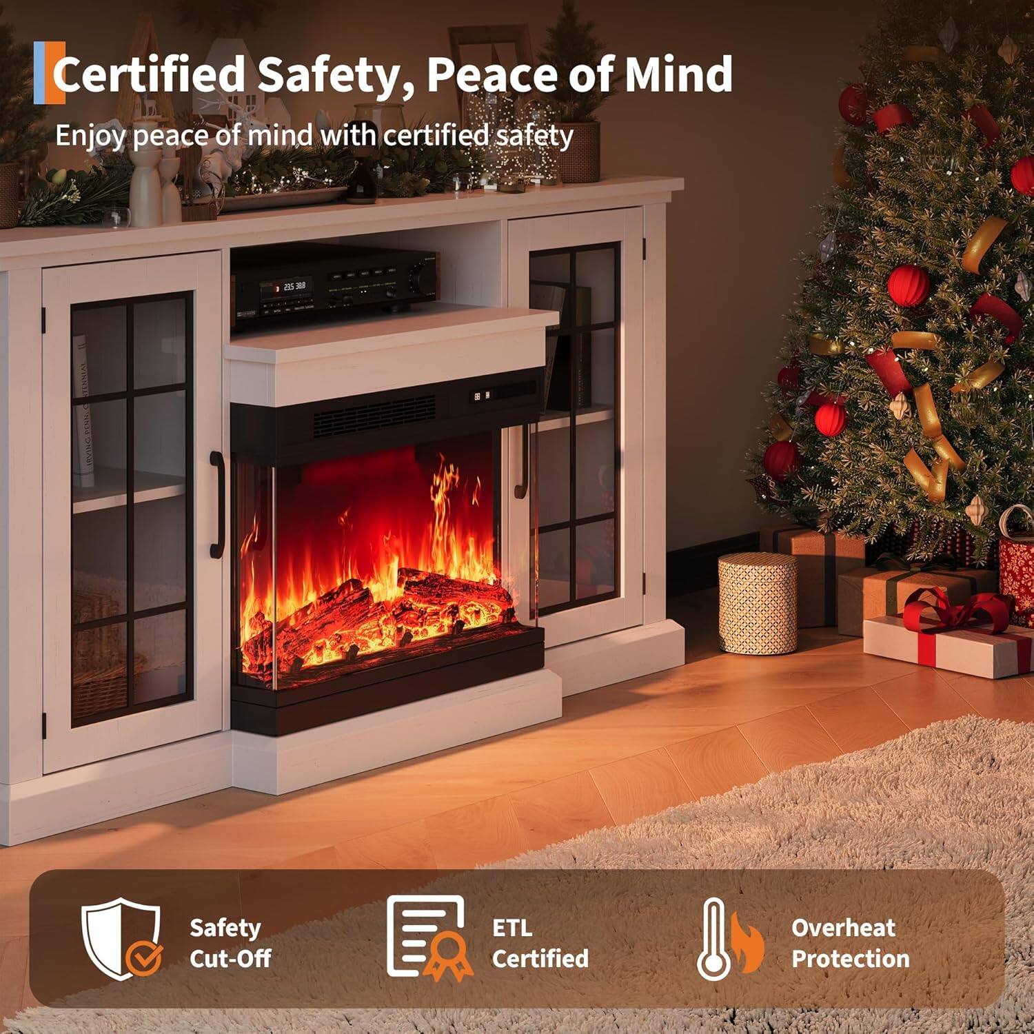 Certified Safety, Peace of Mind

Enjoy peace of mind with certified safety

Safety Cut-Off

ETL Certified

Overheat Protection