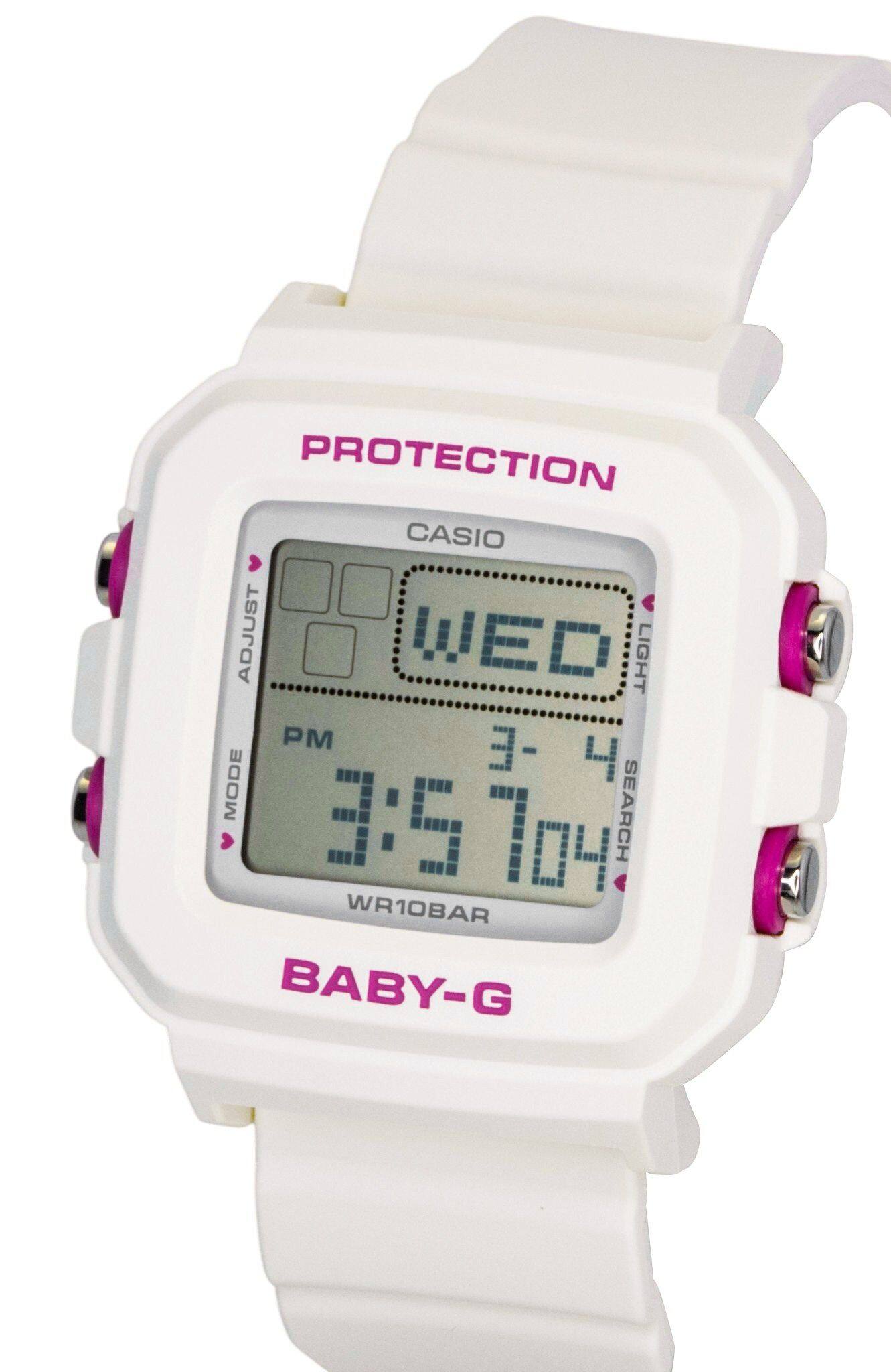 PROTECTION CASIO ADJUST WED LIGHT PM 3:54 704 WR10BAR BABY-G