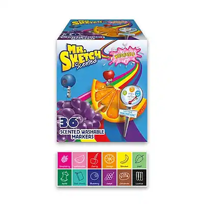 Sure, here is the corrected and grouped text from the image:
---
**Mr. Sketch Scented Markers**
**36 Scented Washable Markers**
**Imagination!**
**Scented Washable Markers**
**Mr. Sketch**
**36 Scented Washable Markers**
**Scented Washable Markers**
**Scented Washable Markers**
**Scented Washable Markers**
**Scented Washable Markers**
**Scented Washable Markers**
**Scented Washable Markers**
**Scented Washable Markers**
**Scented Washable Markers**
**Scented Washable Markers**
**Scented Washable Markers**
**Scented Washable Markers**
**Scented Washable Markers**
**Scented Washable Markers**
**Scented Washable Markers**
**Scented Washable Markers**
**Scented Washable Markers**
**Scented Washable Markers**
**Scented Washable Markers**
**Scented Washable Markers**
**Scented Washable Markers**
**Scented Washable Markers**
**S