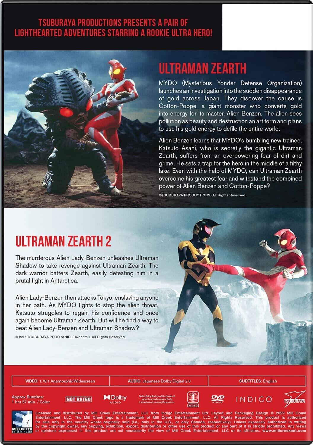 Alt View 1. Ultraman Zearth Double Feature   - DVD.