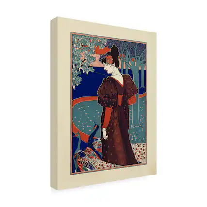 Front. Trademark Fine Art - 'Rhead' Canvas Art - Multicolor.