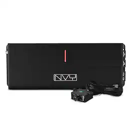 DS18 Audio - Monoblock Compact Class D Car Amplifier With Remote Level Control and Hi-Level Input | 900W RMS at 4 Ohm - Black
