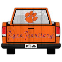 Fan Creations - Clemson Tigers 12'' x 12'' Truck Back D-cor - Multicolor