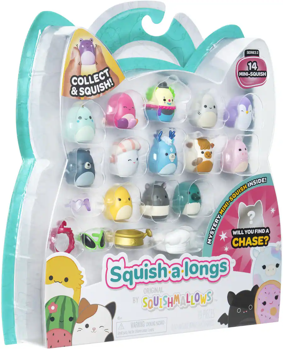 Jazwares Squish a longs 14 Pack (Series 1, Wave 2) SQAL0030 - Best Buy