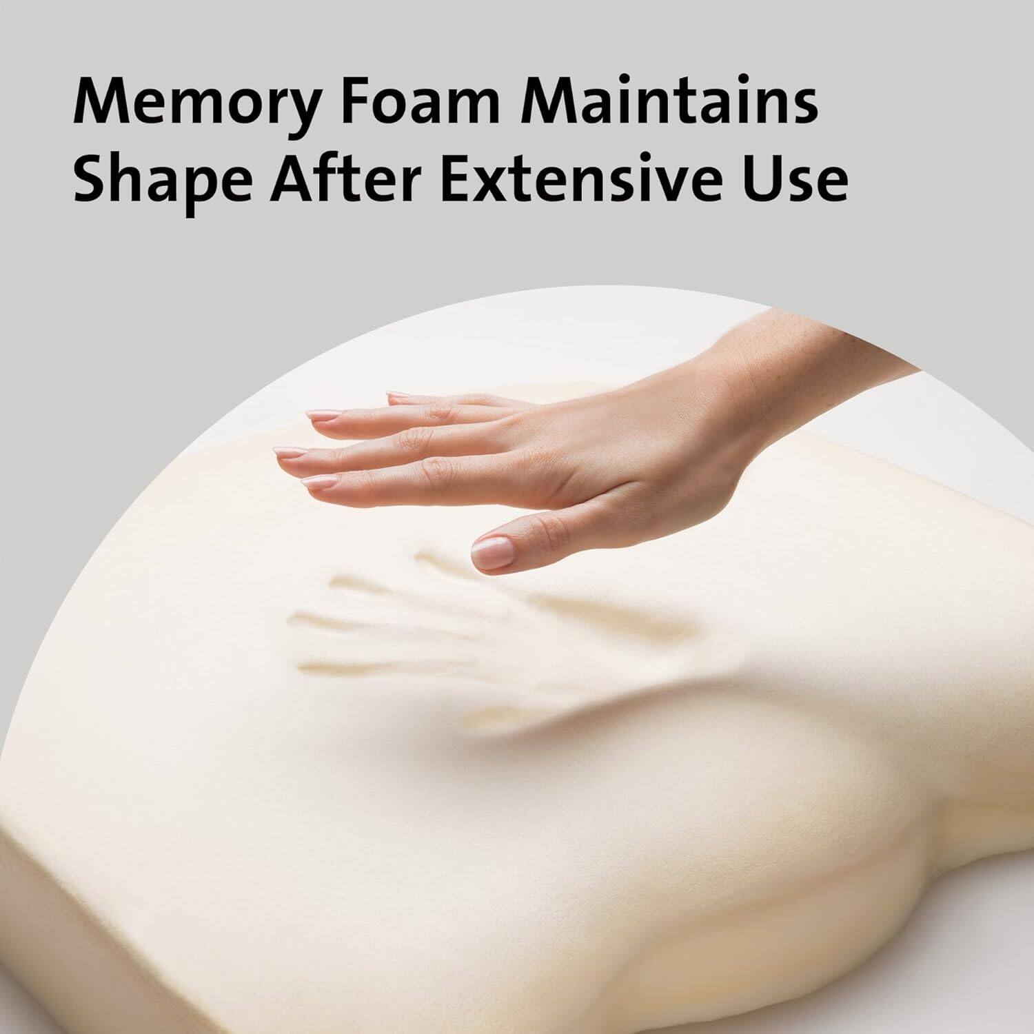 Memory Foam Maintains Shape After Extensive Use