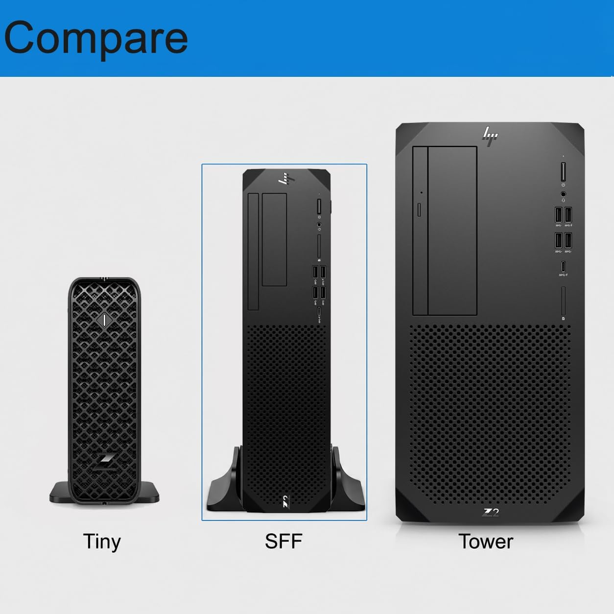 Compare a E 72 Tiny SFF Tower