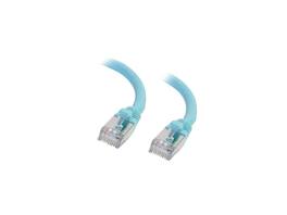 Cables to Go - C2G 00752 Cat6a Cable - Snagless Shielded Ethernet Network Patch Cable, Aqua (15 Feet, 4.57 Meters)