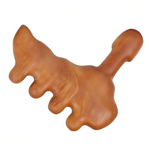 Front. DORLUKFU - 5-in-1 Gua Sha Tool for Face & Body, Lymphatic Drainage Tool, Trigger Point Massage Tool, Meridian Brush Head Massage.