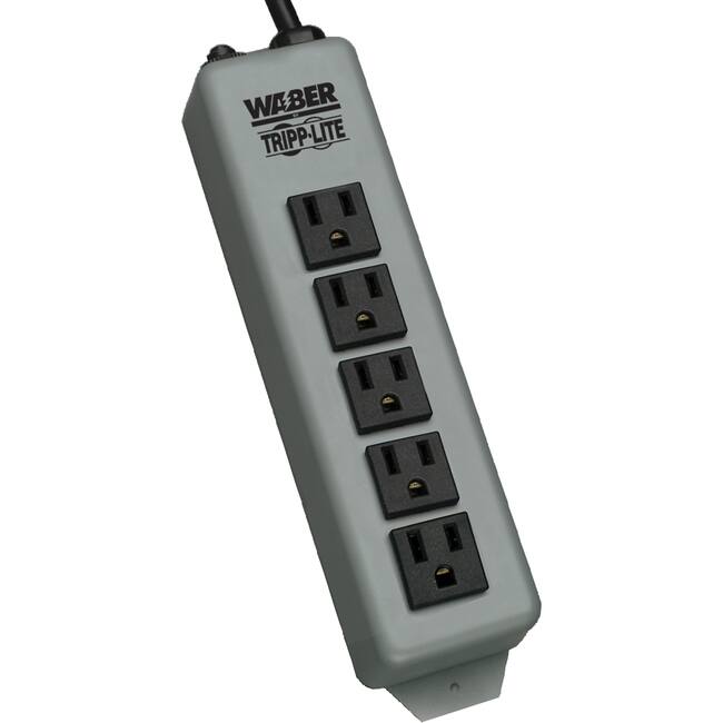 Eaton Tripp Lite Series Industrial Power Strip, 5-Outlet, 15 ft. (4.6 m) Cord, Switchless - NEMA 5-15P - 15ft - Unknown price history on PriceWatchPro